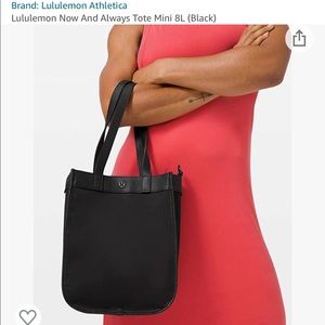 Lululemon Now and Always Tote mini!! EUC